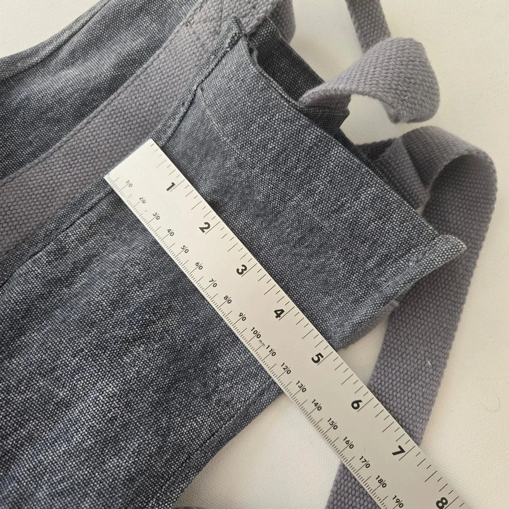 Zara‎ Mini Backpack Small Blue Denim Style Utility Adjustable Straps Bag